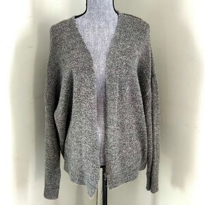 H&M Open Grey Cardigan Size L